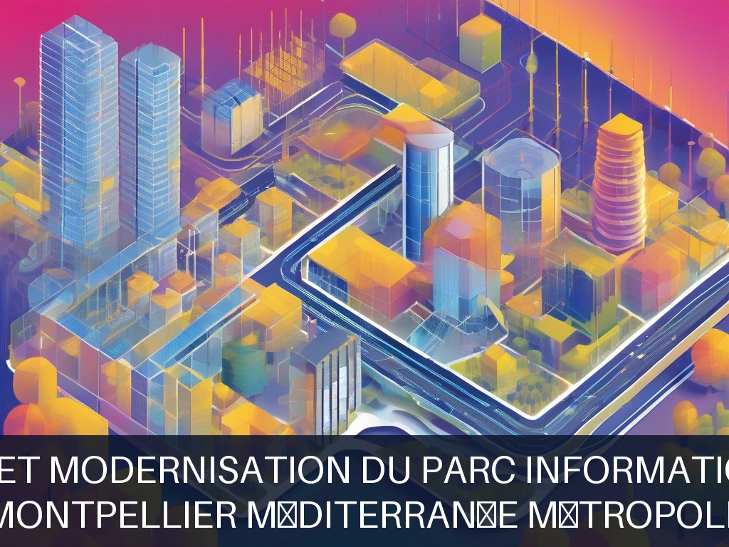 Illustration pour Montpellier Méditerranée Métropole: Industrialisation et modernisation du parc informatique métropolitain (Opportunité Urgente)