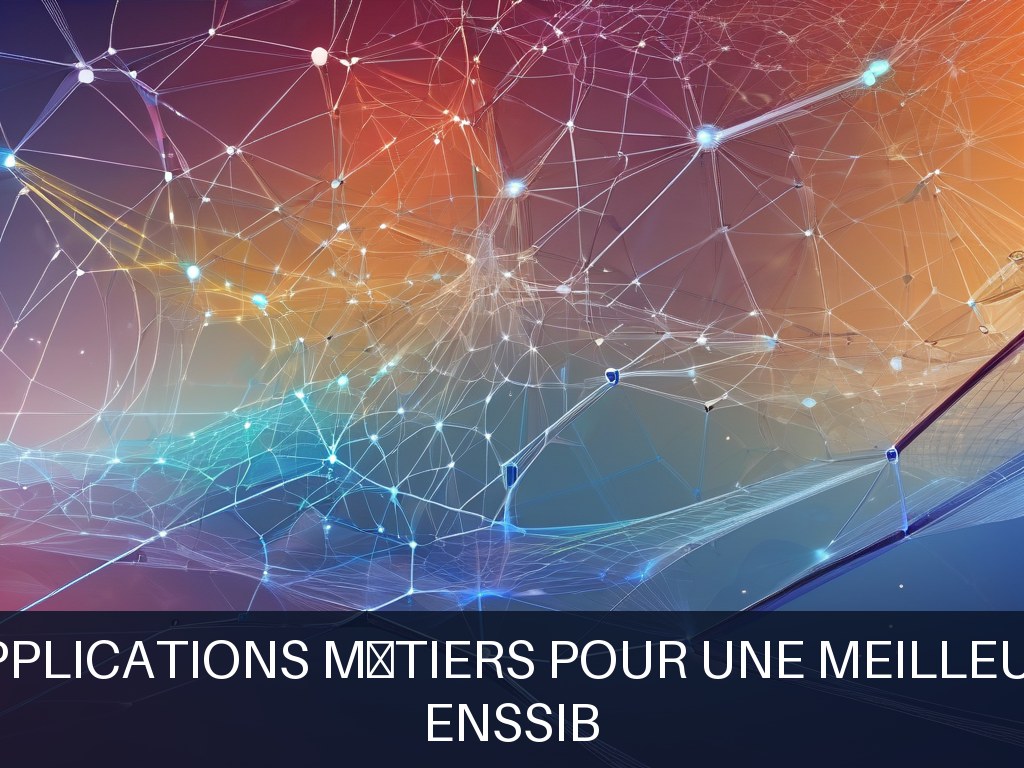 Illustration pour ENSSIB: Modernisation des applications métiers pour une meilleure expérience usager (Potentiel à Court Terme)