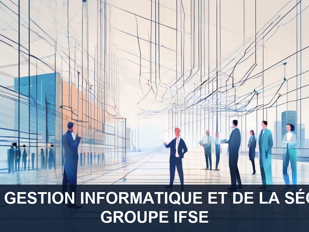 Illustration pour GROUPE IFSE: Amélioration de la gestion informatique et de la sécurité des données