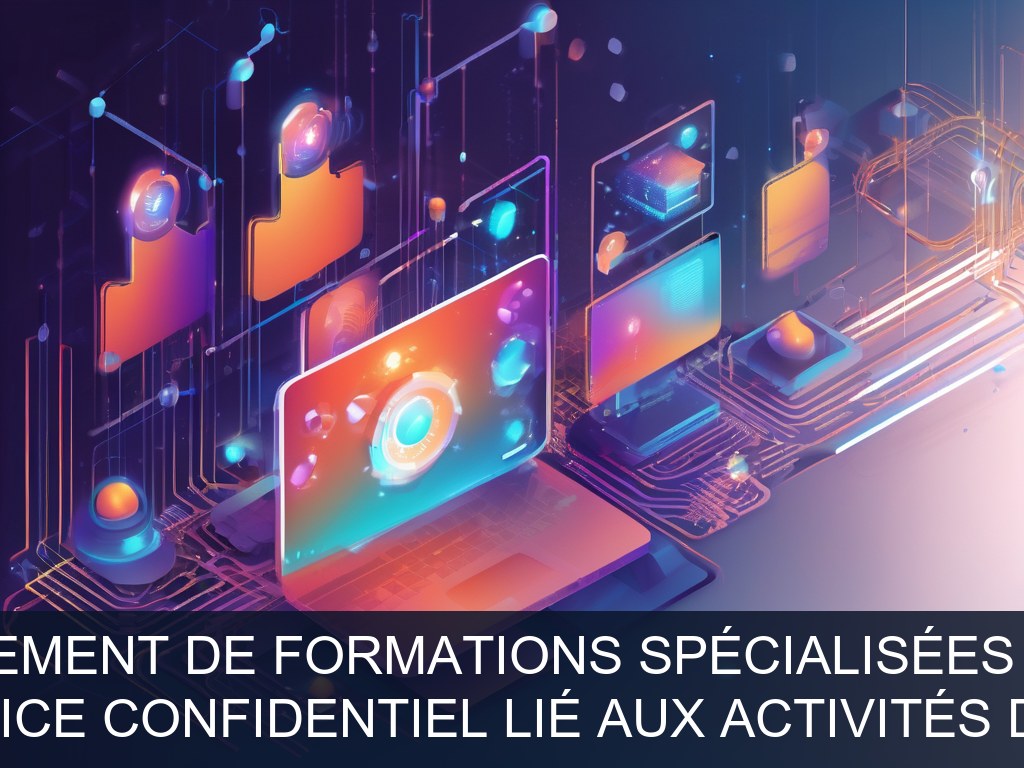 Illustration pour Non spécifié (service confidentiel lié aux activités de Renseignement): Conception et déploiement de formations spécialisées en outils numériques (Pot