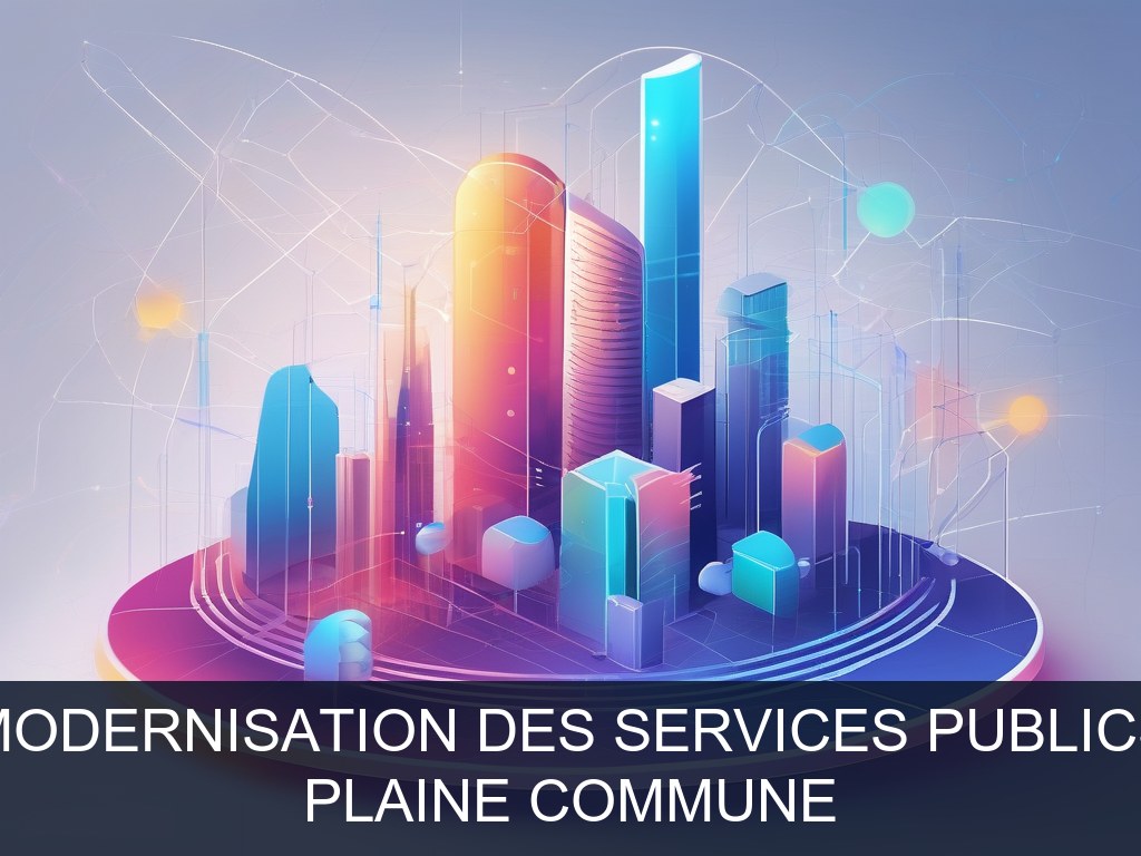 Illustration pour Plaine Commune: Modernisation des services publics