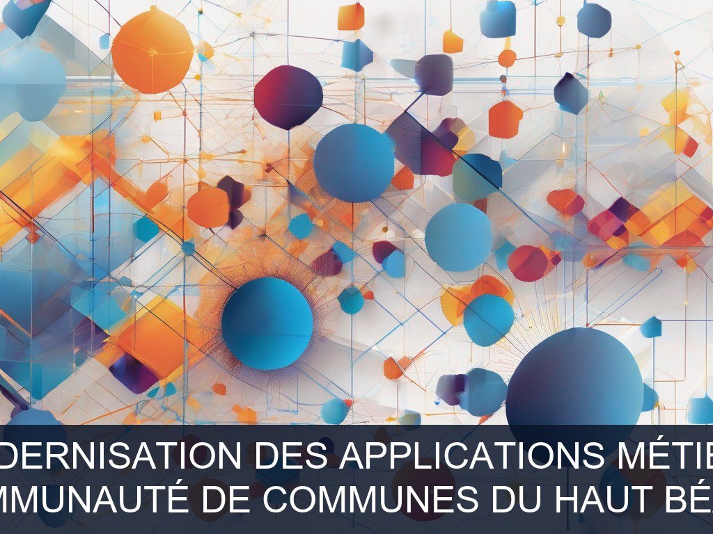 Illustration pour Communauté de Communes du Haut Béarn: Modernisation des applications métiers