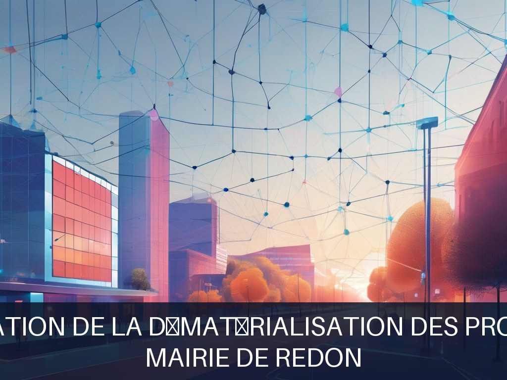 Illustration pour Mairie de Redon: Accélération de la dématérialisation des procédures (Potentiel à Court Terme)