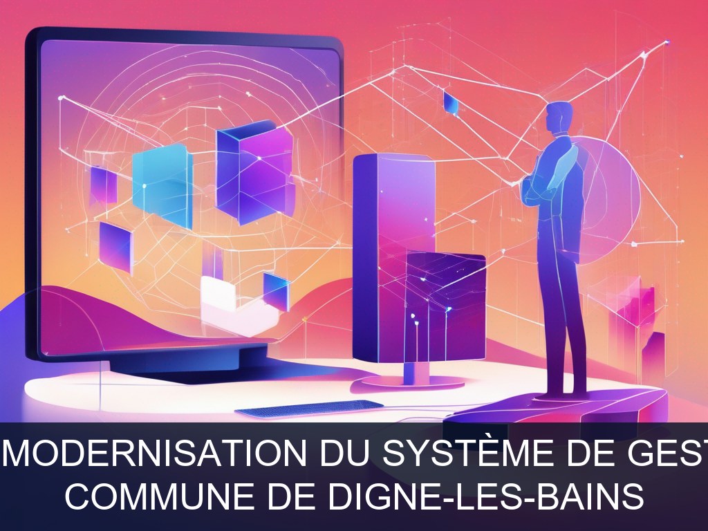 Illustration pour Commune de Digne-les-Bains: Optimisation et modernisation du système de gestion des stocks
