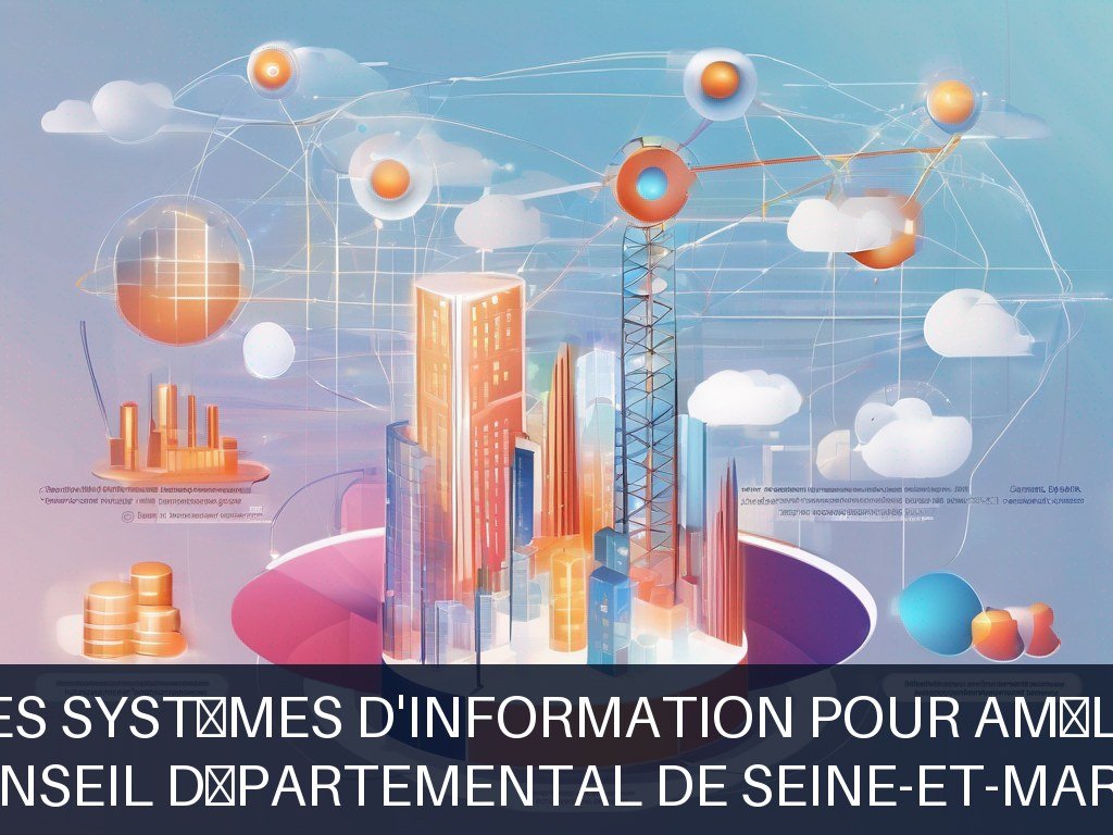 Illustration pour Conseil Départemental de Seine-et-Marne: Modernisation des systèmes d'information pour améliorer l'efficacité