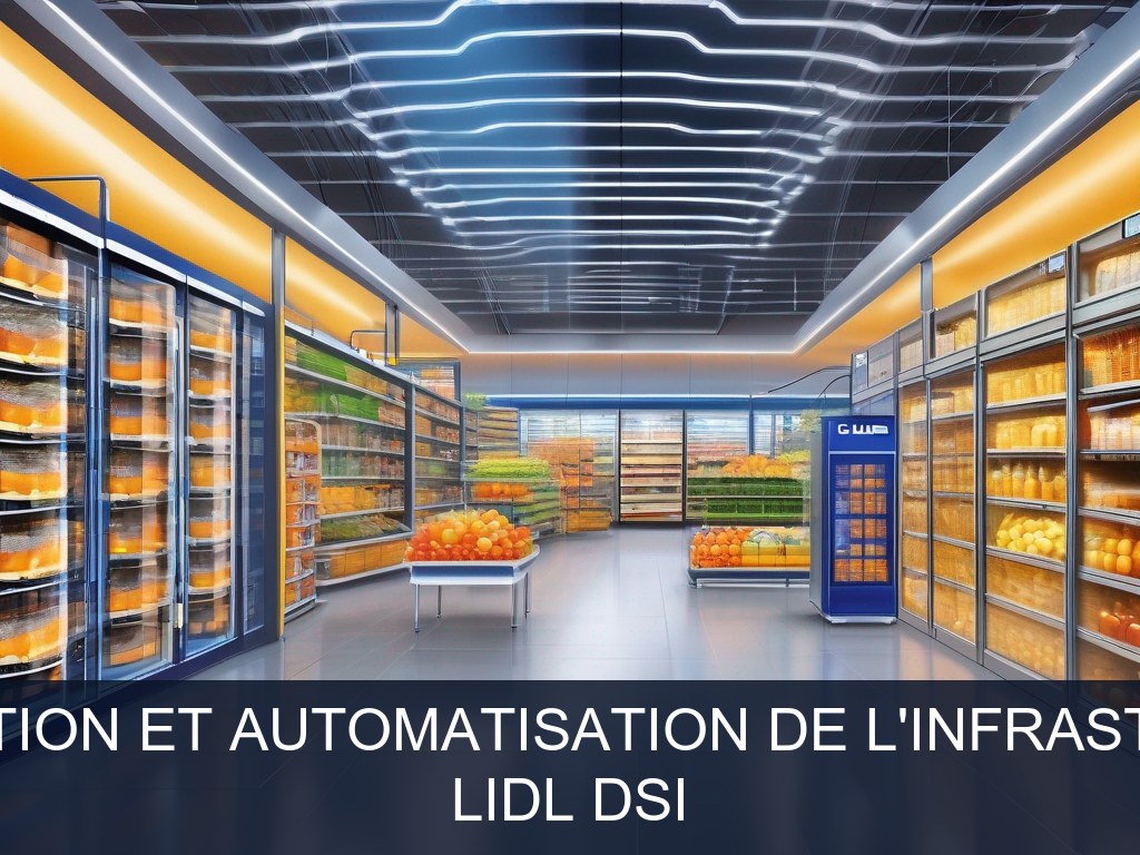 Illustration pour Lidl DSI: Modernisation et automatisation de l'infrastructure IT (Potentiel à Court Terme)