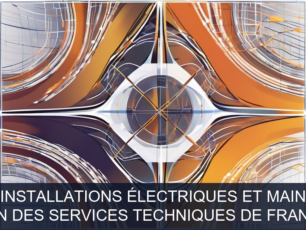 Illustration pour Direction des Services Techniques de Francheville: Modernisation des installations électriques et maintenance prédictive