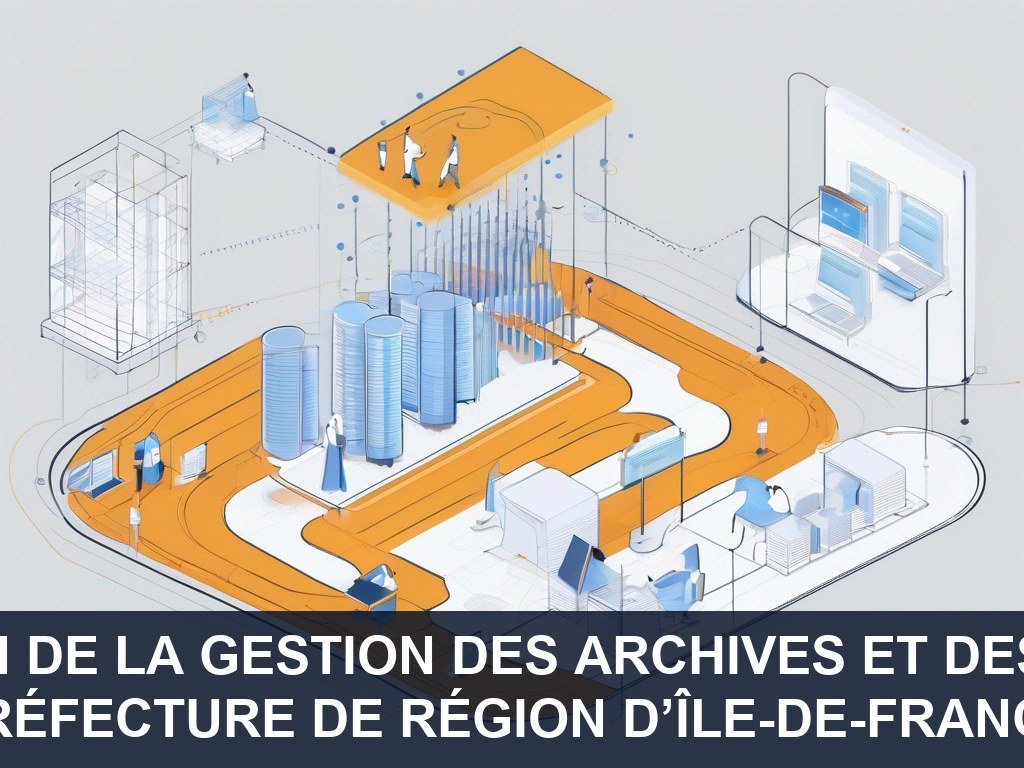 Illustration pour Préfecture de Région d’Île-de-France: Amélioration de la gestion des archives et des inventaires