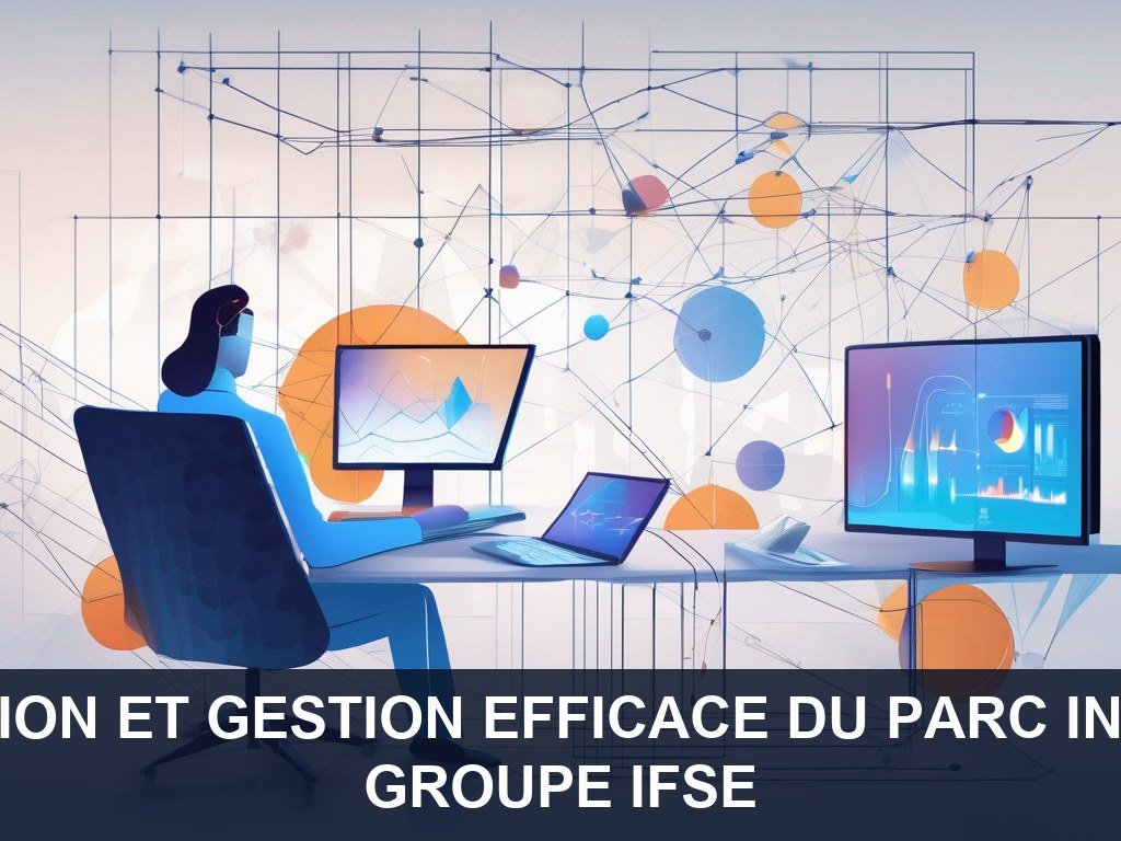 Illustration pour Groupe IFSE: Modernisation et gestion efficace du parc informatique