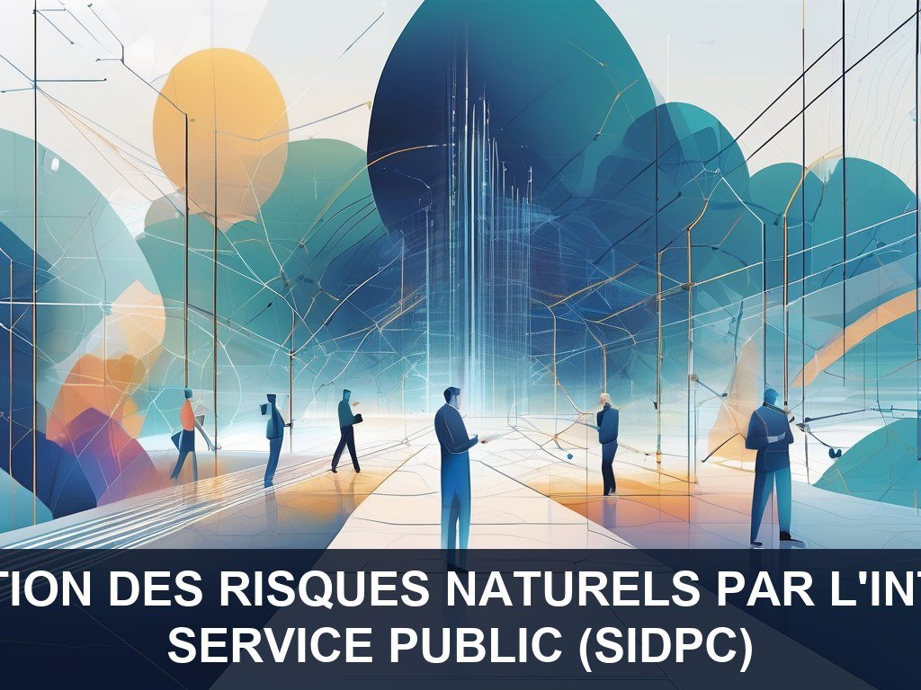 Illustration pour Service public (SIDPC): Amélioration de la gestion des risques naturels par l'intégration informatique