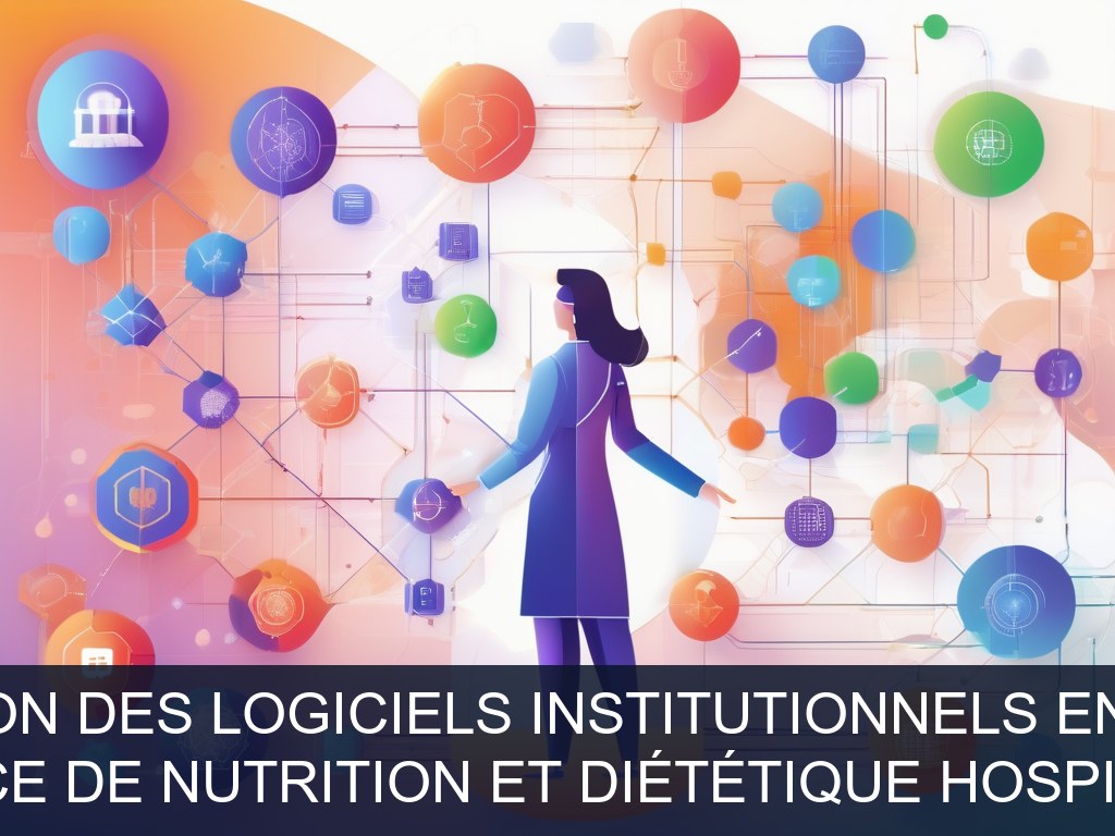 Illustration pour Service de Nutrition et Diététique Hospitalier: Formation et intégration des logiciels institutionnels en nutrition hospitalière (Potentiel à Court Te