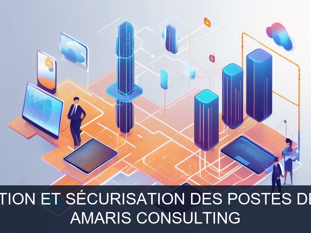 Illustration pour Amaris Consulting: Optimisation et sécurisation des postes de travail (Potentiel à Court Terme)