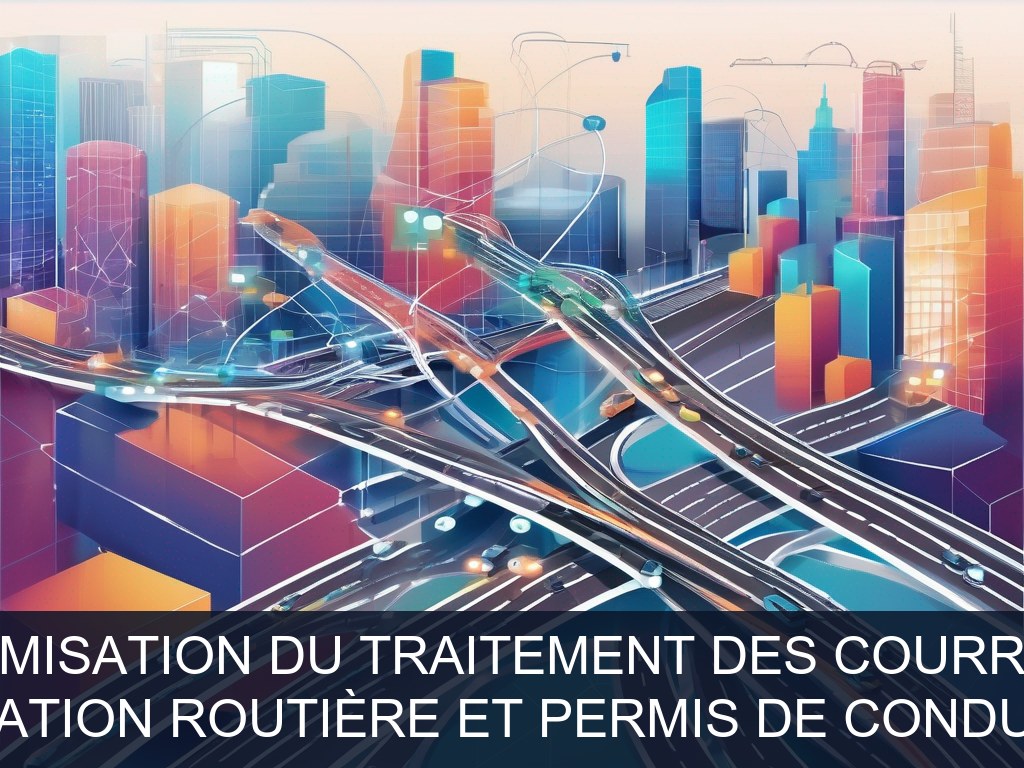 Illustration pour Délégation à la sécurité routière / SD Education Routière et Permis de Conduire / Bureau National des Droits à Conduire: Optimisation du traitement de