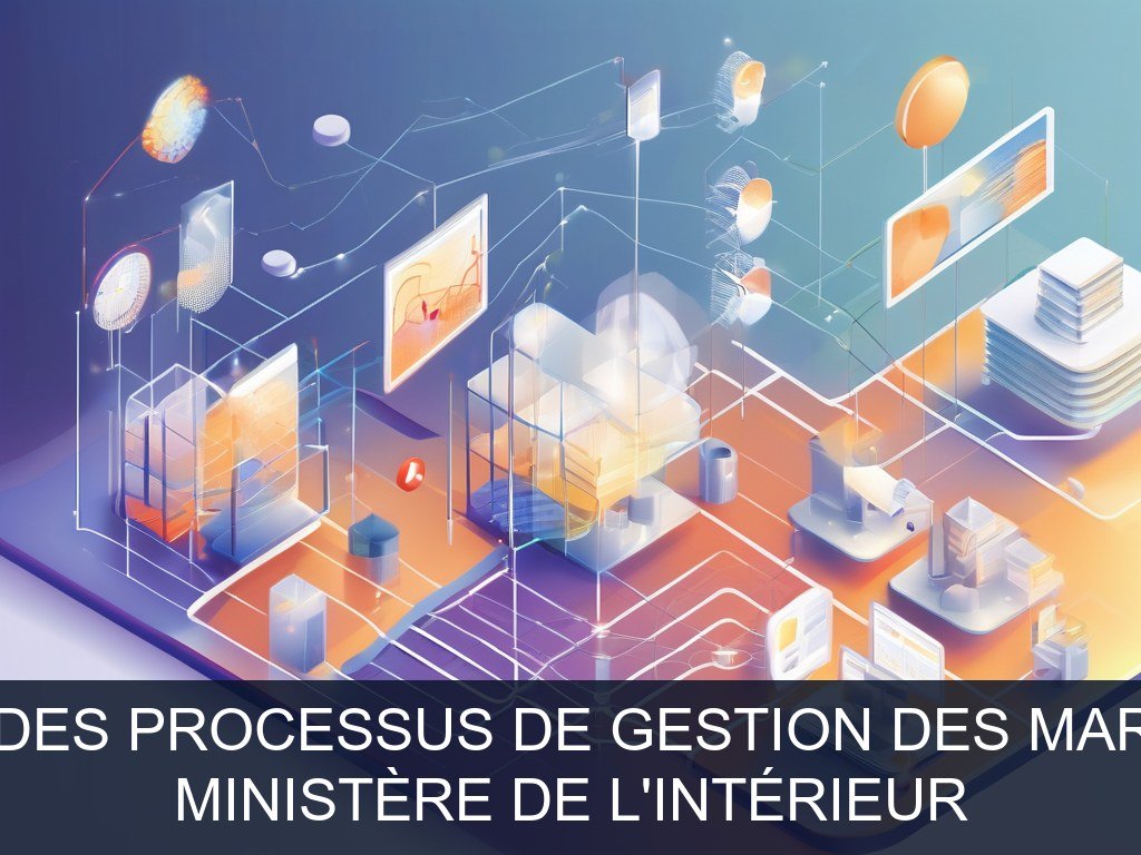 Illustration pour Ministère de l'Intérieur: Optimisation des processus de gestion des marchés publics