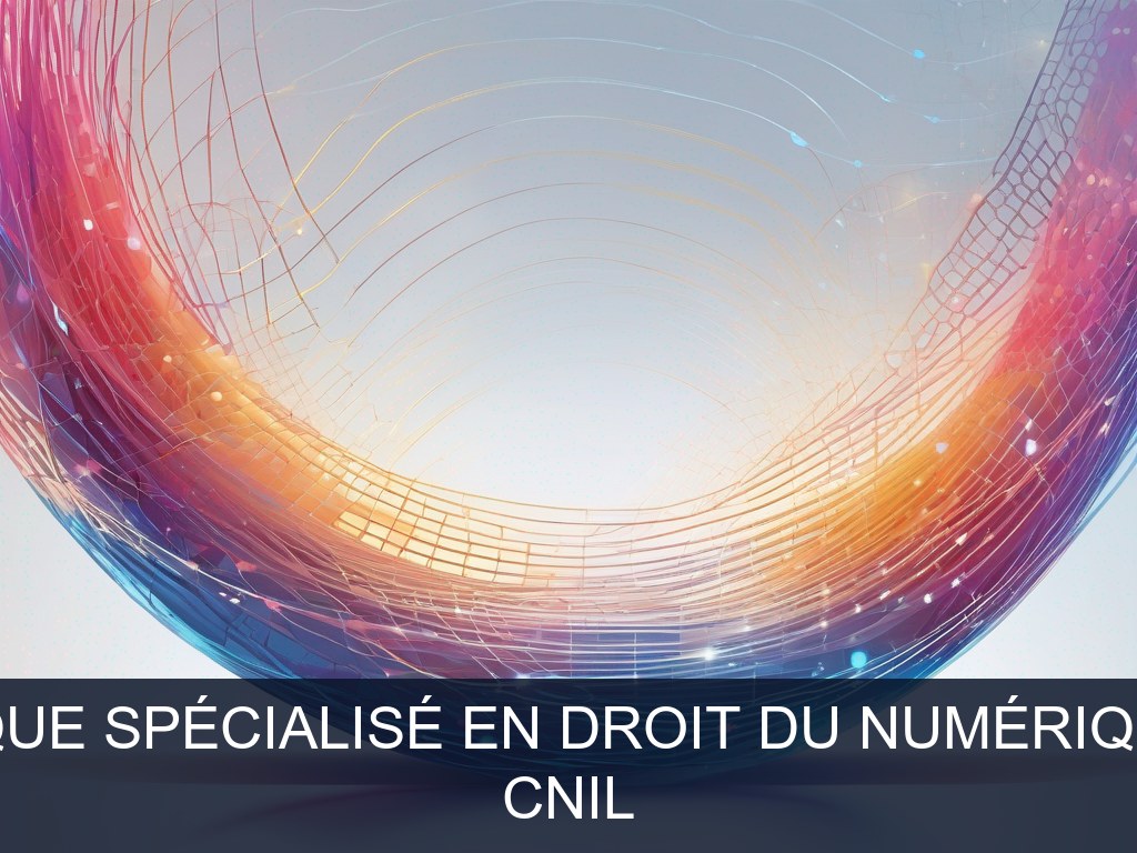 Illustration pour CNIL: Conseil juridique spécialisé en droit du numérique pour la CNIL (Opportunité Urgente)