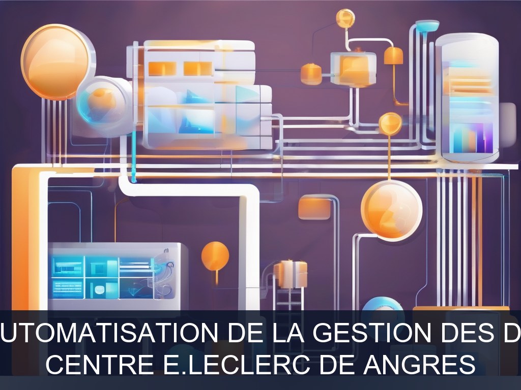Illustration pour Centre E.Leclerc de Angres: Optimisation et automatisation de la gestion des données produits (Potentiel à Court Terme)