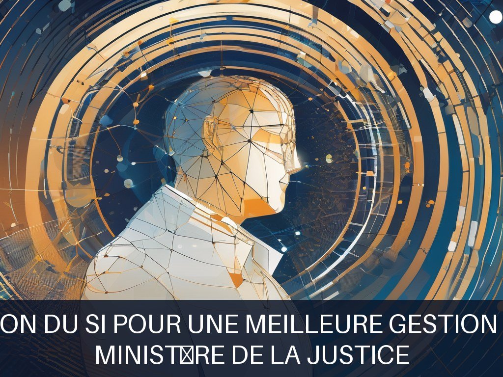 Illustration pour Ministère de la Justice: Modernisation du SI pour une meilleure gestion des données (Potentiel à Court Terme)