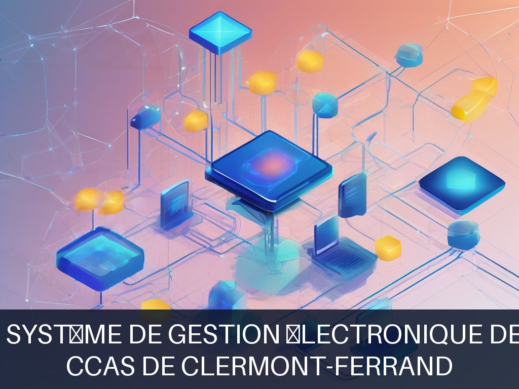 Illustration pour CCAS de Clermont-Ferrand: Développement d'un système de gestion électronique des dossiers médicaux