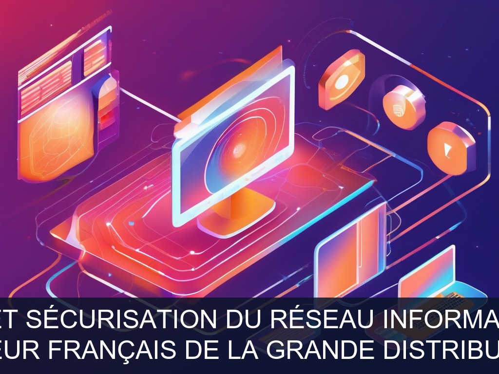 Illustration pour Acteur français de la grande distribution: Optimisation et sécurisation du réseau informatique magasin (Potentiel à Court Terme)