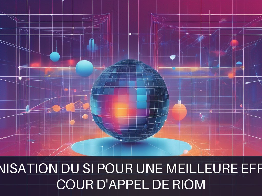 Illustration pour Cour d'appel de Riom: Modernisation du SI pour une meilleure efficacité (Potentiel à Court Terme)