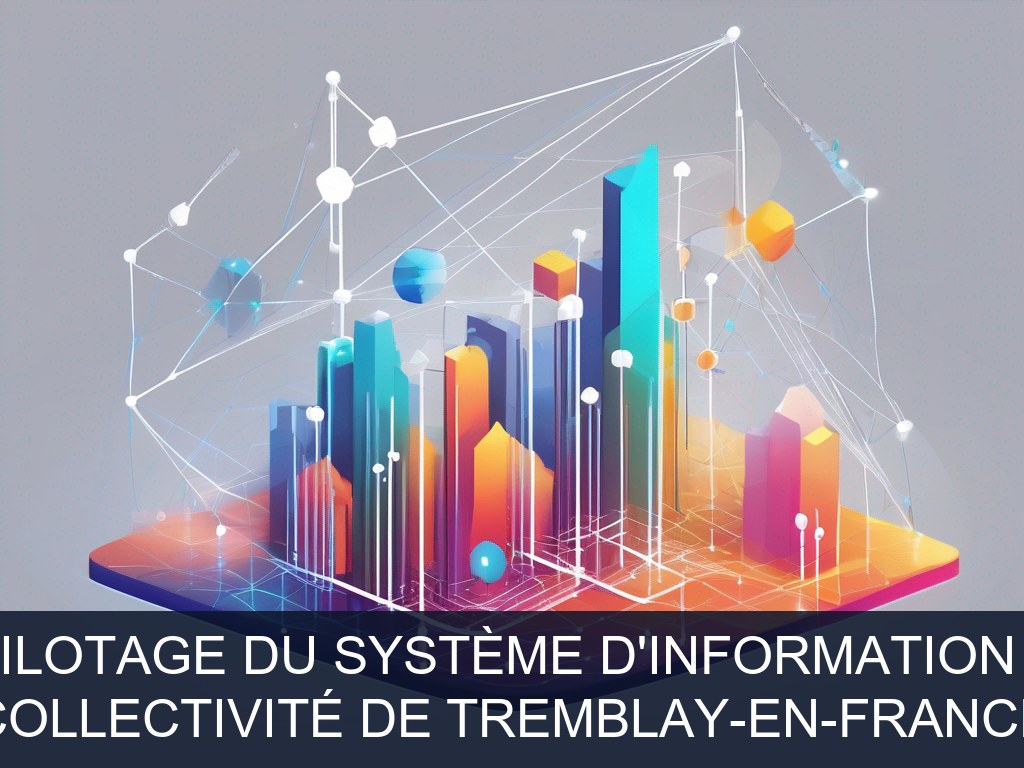 Illustration pour Collectivité de Tremblay-en-France: Refonte et pilotage du système d'information stratégique (Potentiel à Court Terme)