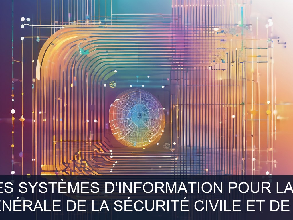 Illustration pour DGSCGC - Direction Générale de la Sécurité Civile et de la Gestion des Crises: Modernisation des systèmes d'information pour la gestion de crise (Pote