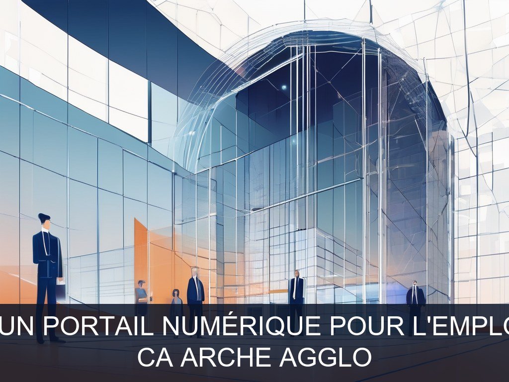 Illustration pour CA Arche Agglo: Développement d'un portail numérique pour l'emploi et la formation (Potentiel à Court Terme)