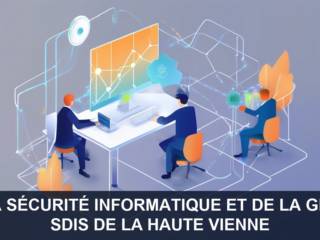 Illustration pour SDIS de La Haute Vienne: Amélioration de la Sécurité Informatique et de la Gestion des Projets