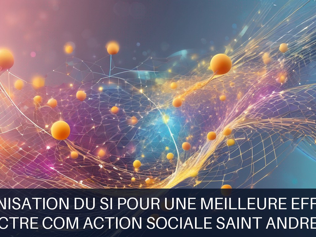Illustration pour CTRE COM ACTION SOCIALE SAINT ANDRE: Modernisation du SI pour une meilleure efficacité