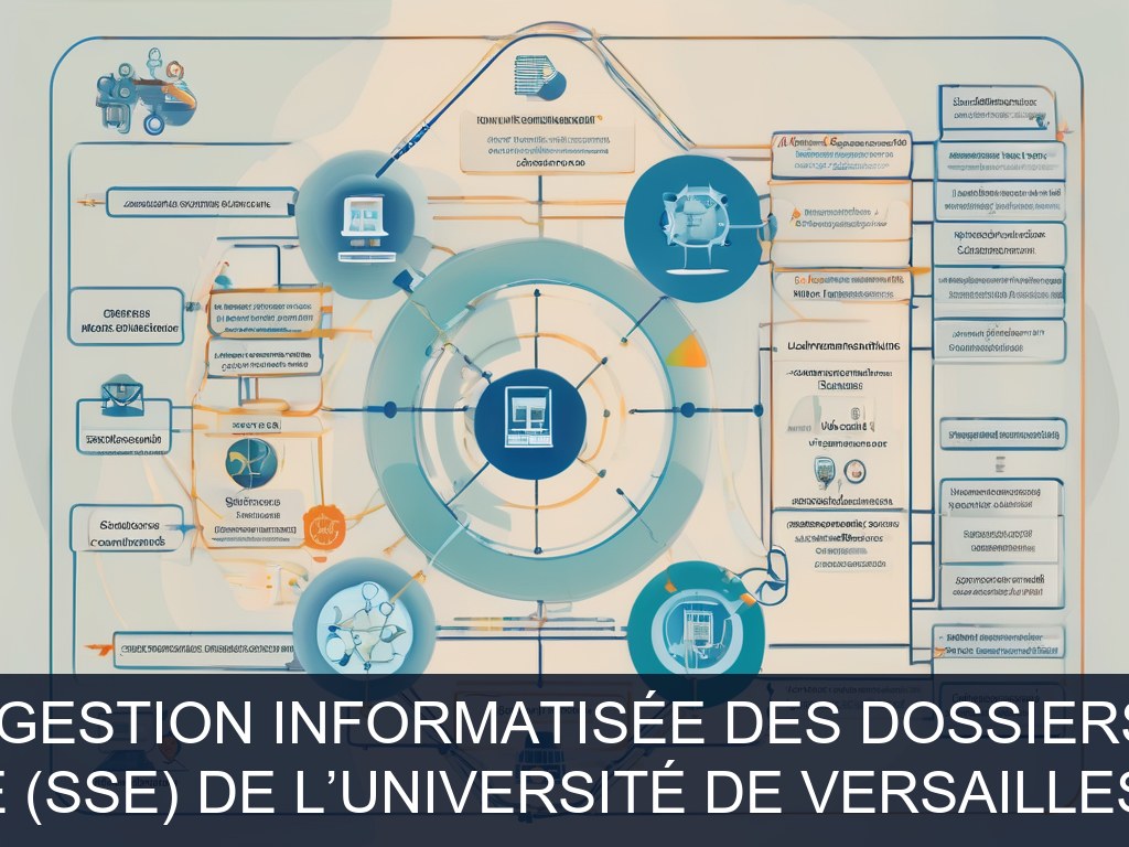 Illustration pour Service de Santé Étudiante (SSE) de l’Université de Versailles Saint-Quentin-en-Yvelines: Modernisation de la gestion informatisée des dossiers médica