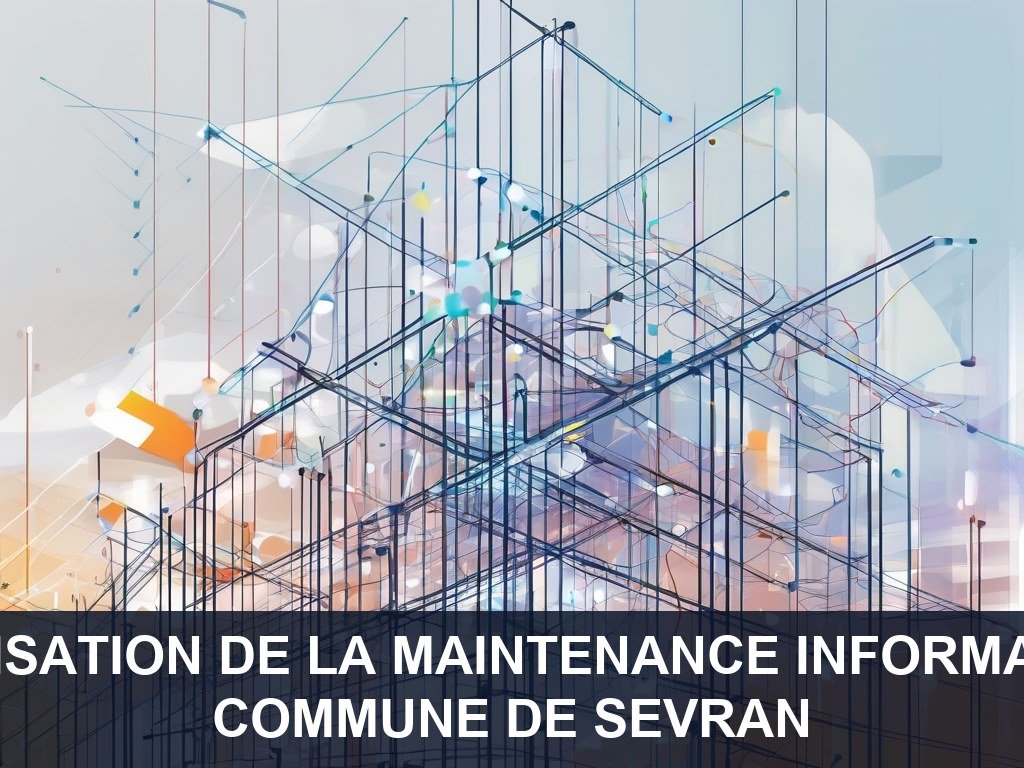 Illustration pour Commune de Sevran: Optimisation de la Maintenance Informatique