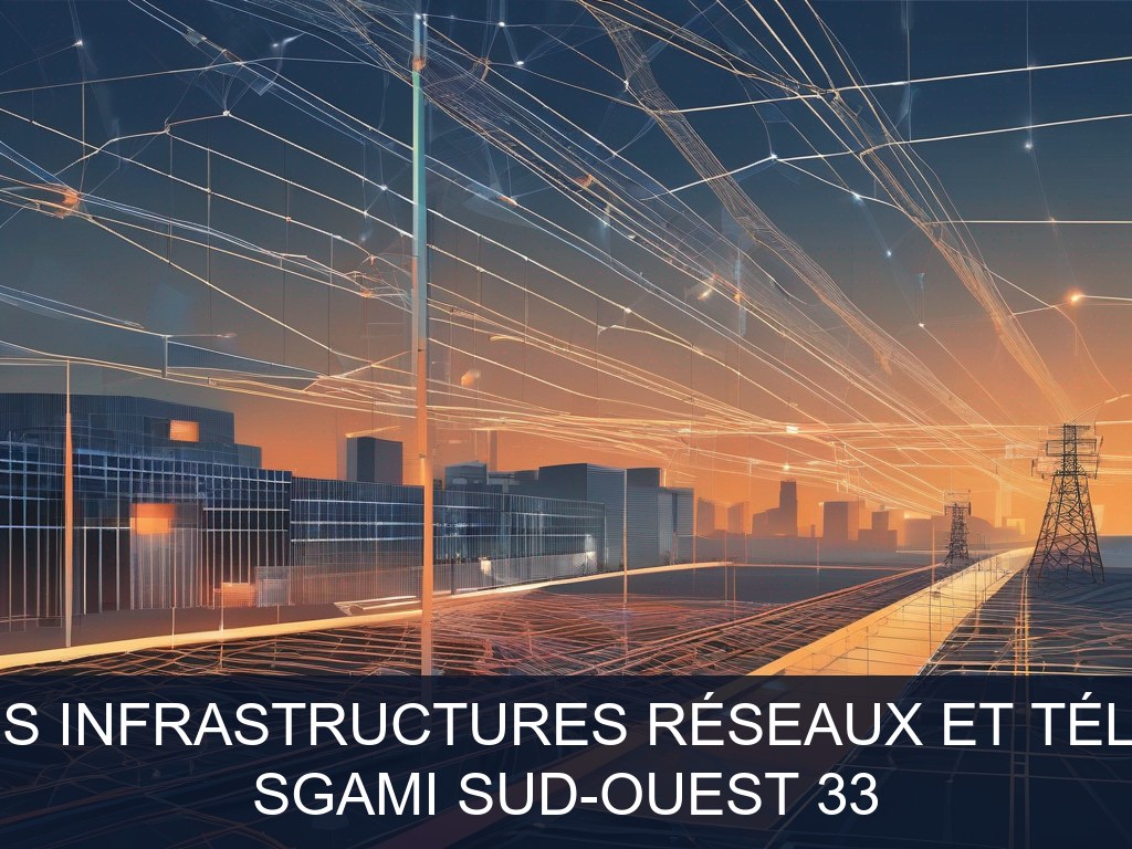 Illustration pour SGAMI SUD-OUEST 33: Modernisation des Infrastructures Réseaux et Télécommunications (Potentiel à Court Terme)