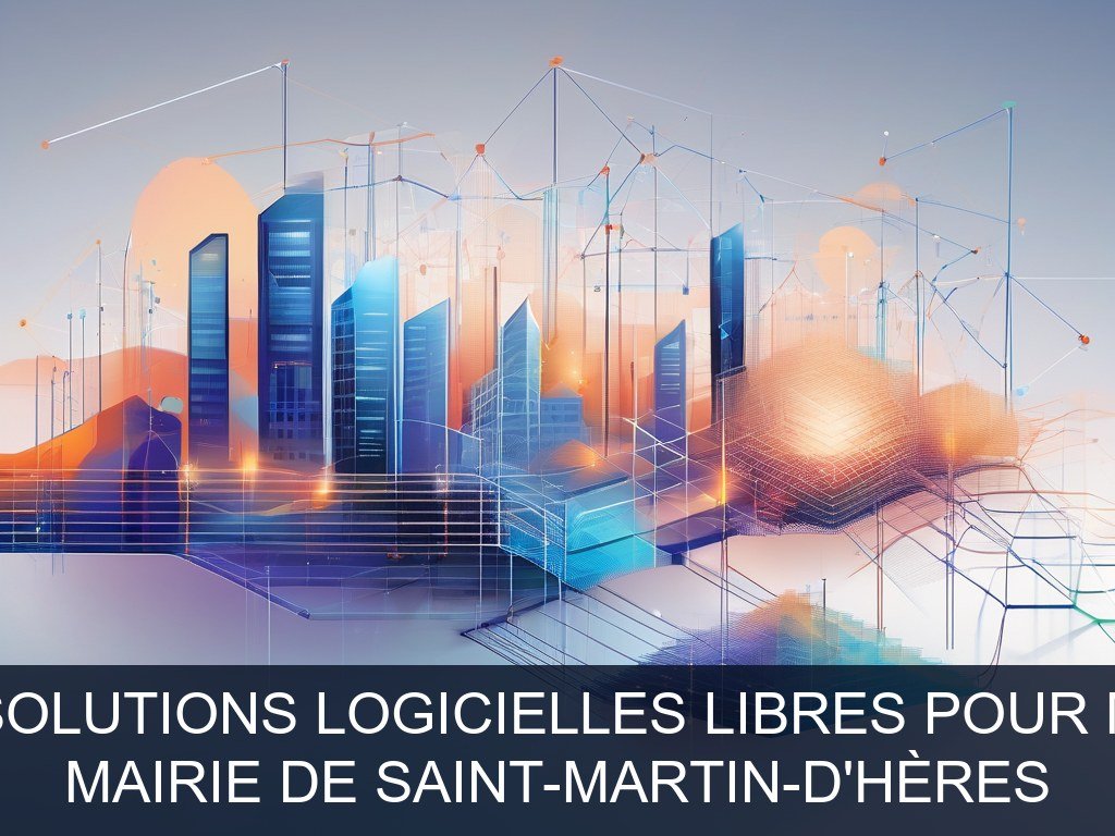 Illustration pour Mairie de Saint-Martin-d'Hères: Intégration de solutions logicielles libres pour moderniser le SI (Potentiel à Court Terme)