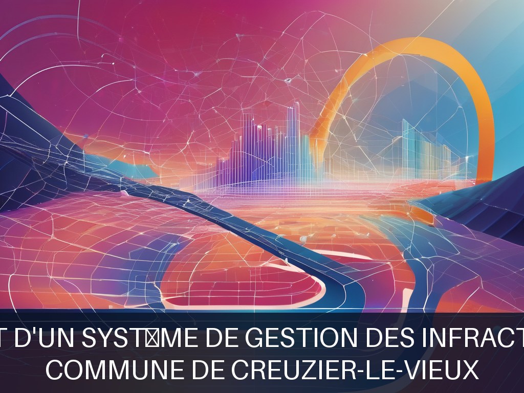 Illustration pour Commune de Creuzier-le-Vieux: Développement d'un système de gestion des infractions routières