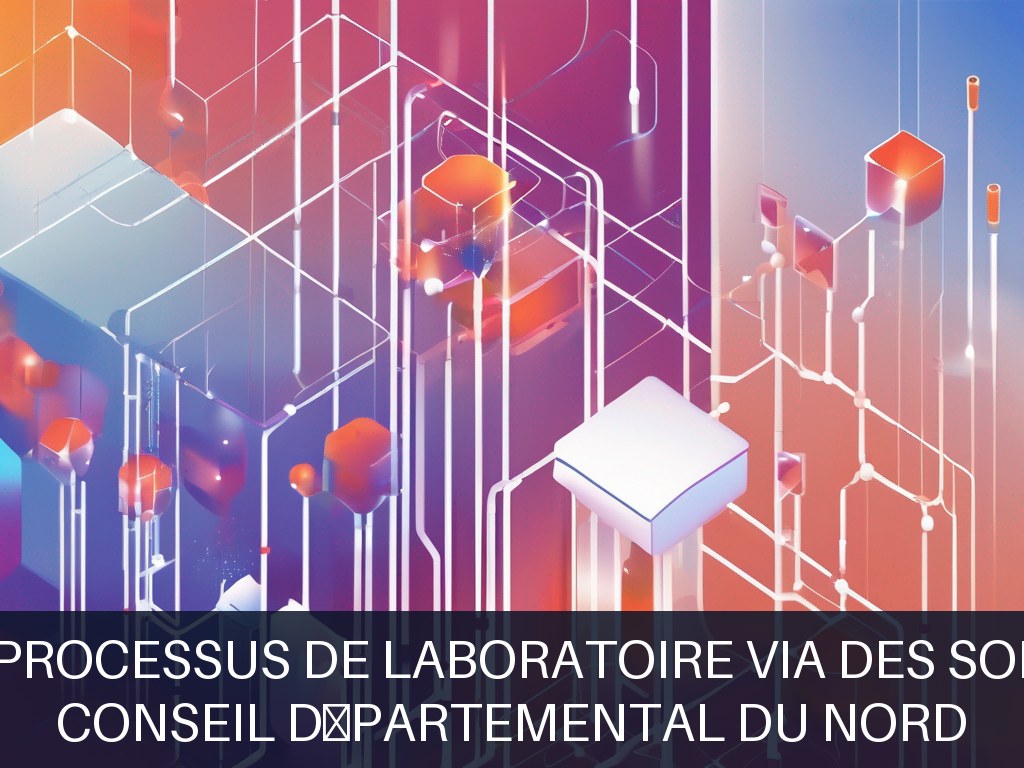 Illustration pour Conseil Départemental du Nord: Modernisation des processus de laboratoire via des solutions numériques
