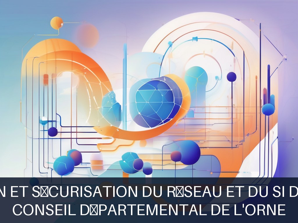 Illustration pour Conseil Départemental de l'Orne: Modernisation et sécurisation du réseau et du SI départemental (Potentiel à Court Terme)