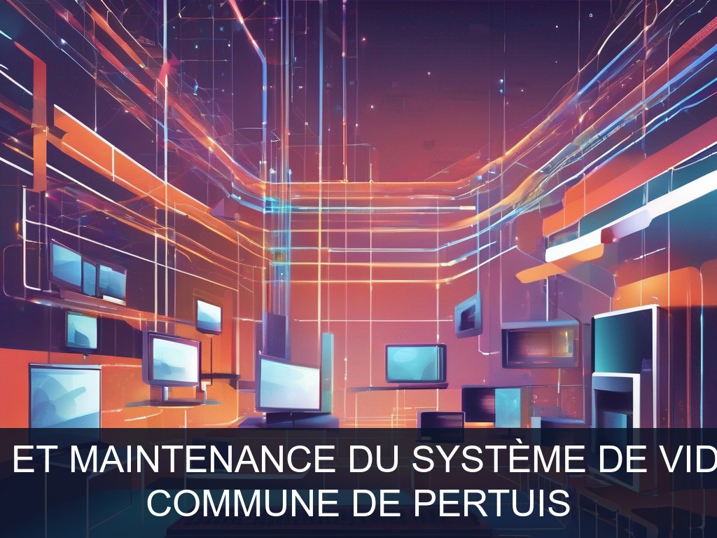 Illustration pour Commune de Pertuis: Modernisation et maintenance du système de vidéo-protection (Potentiel à Court Terme)