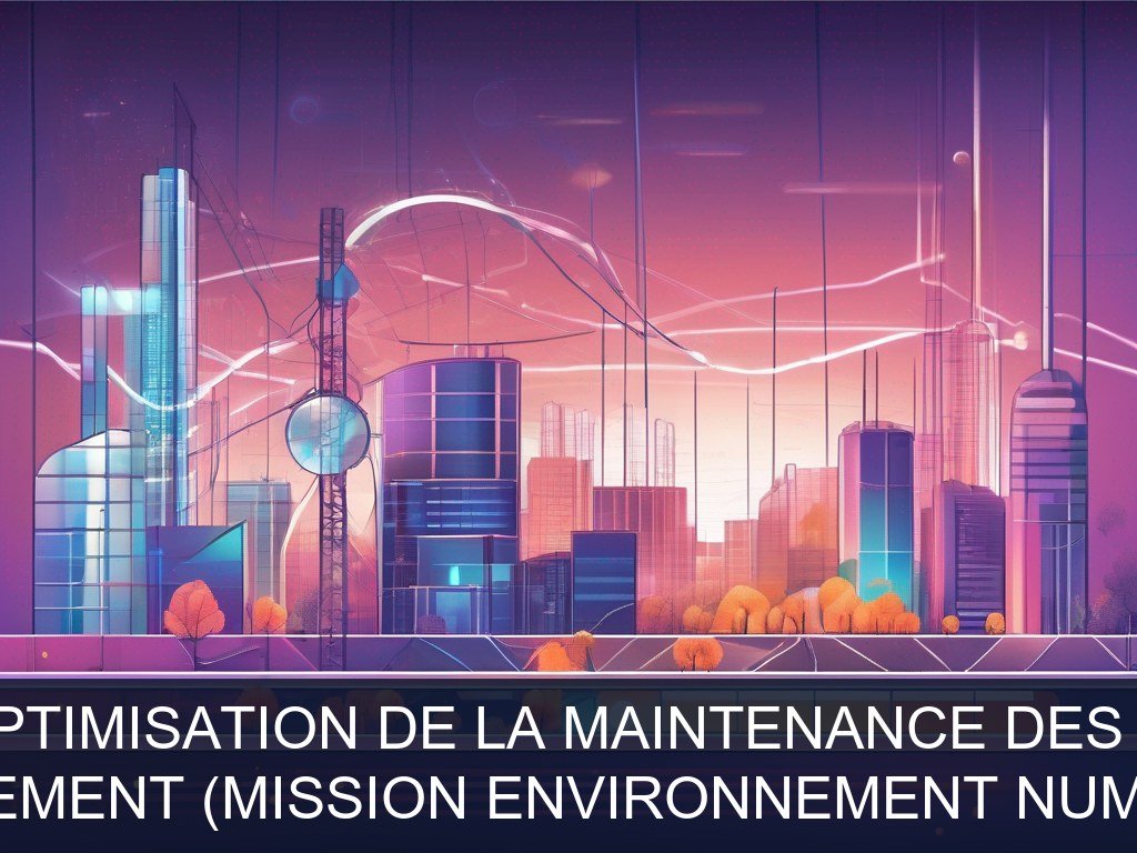 Illustration pour Département (mission environnement numérique): Optimisation de la Maintenance des SI (Potentiel à Court Terme)