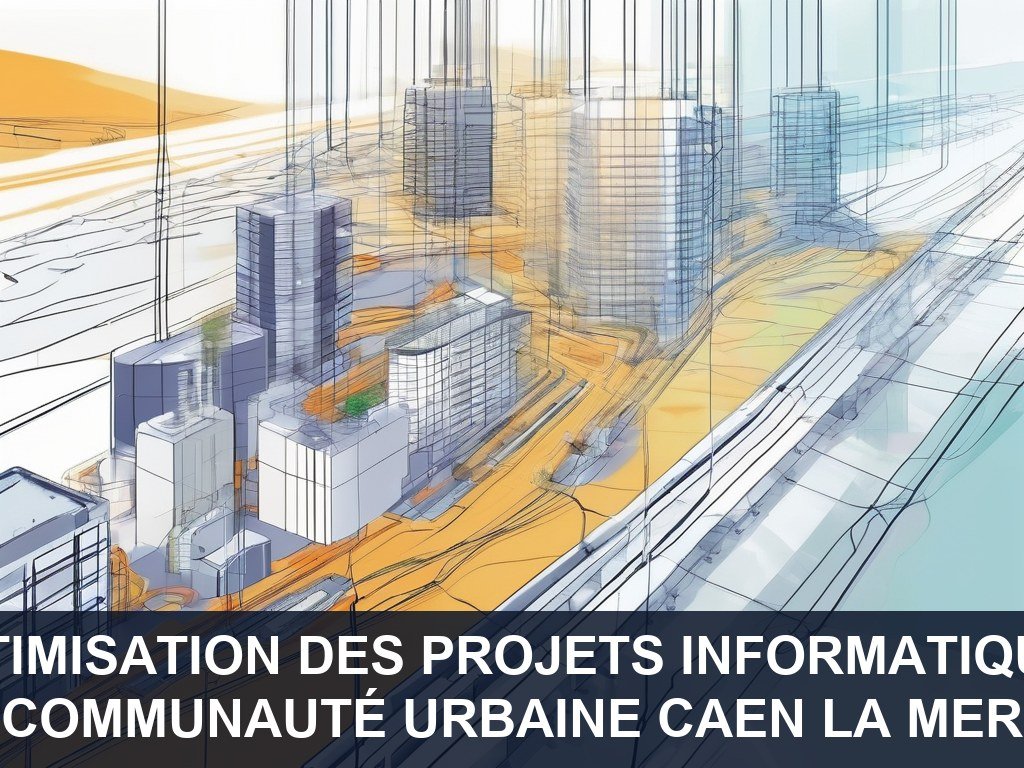 Illustration pour Communauté Urbaine Caen La Mer: Optimisation des Projets Informatiques
