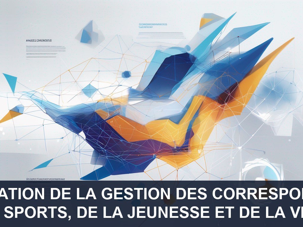 Illustration pour Ministère des Sports, de la Jeunesse et de la Vie Associative: Amélioration de la Gestion des Correspondances
