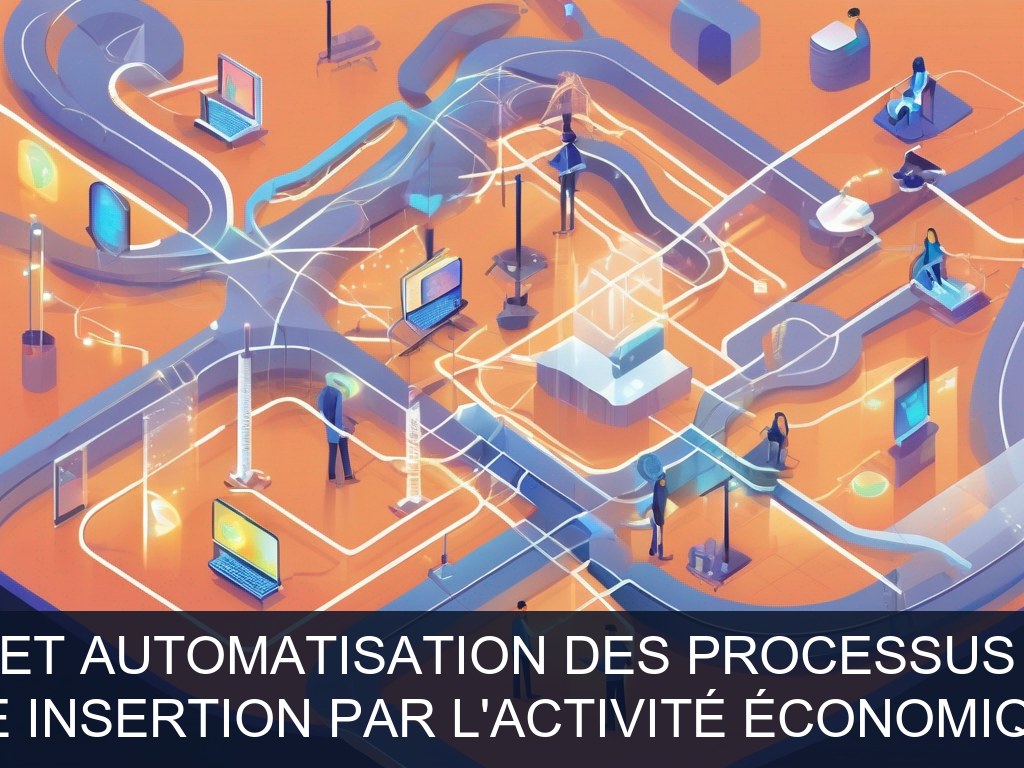 Illustration pour Service Insertion par l'Activité Économique (IAE): Digitalisation et automatisation des processus de gestion IAE (Potentiel à Court Terme)