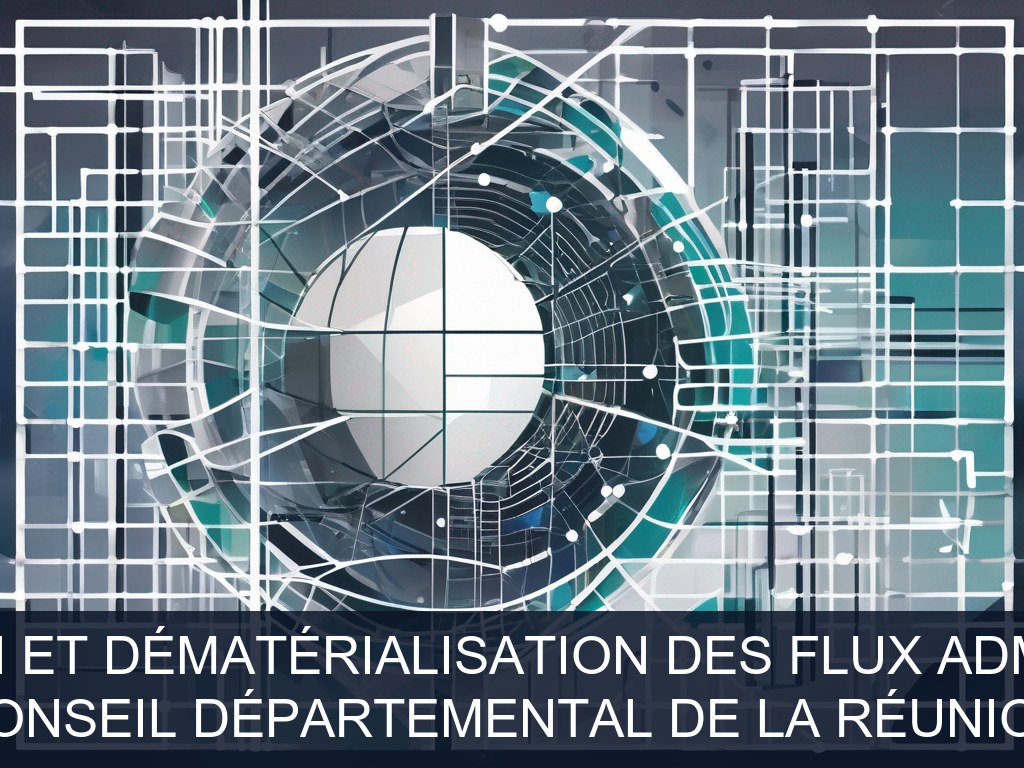 Illustration pour Conseil Départemental de La Réunion: Automatisation et dématérialisation des flux administratifs PMI (Potentiel à Court Terme)