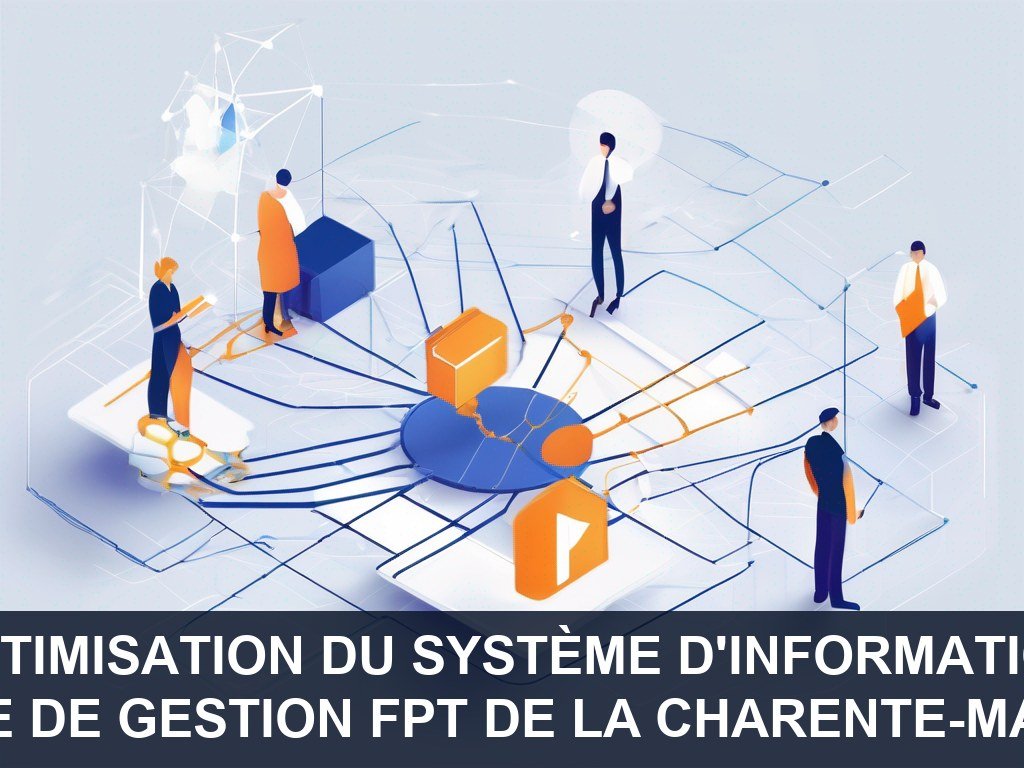Illustration pour Centre de gestion FPT de la Charente-Maritime: Optimisation du Système d'Information