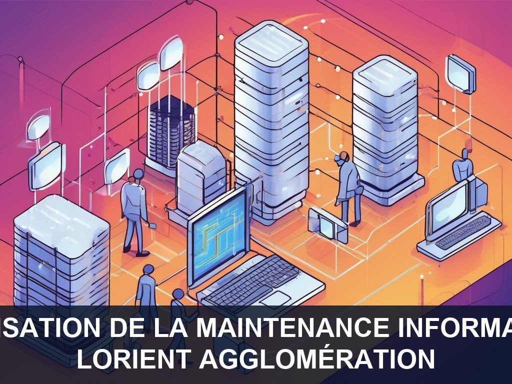 Illustration pour Lorient Agglomération: Optimisation de la Maintenance Informatique