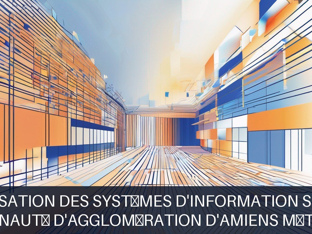 Illustration pour Communauté d'Agglomération d'Amiens Métropole: Modernisation des systèmes d'information scolaires (Potentiel à Court Terme)
