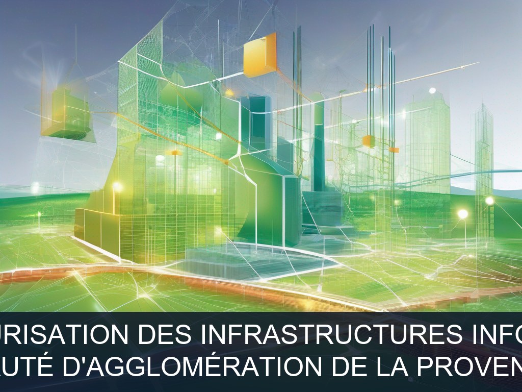 Illustration pour Communauté d'Agglomération de la Provence Verte: Modernisation et sécurisation des infrastructures informatiques multi-sites (Potentiel à Court Terme)
