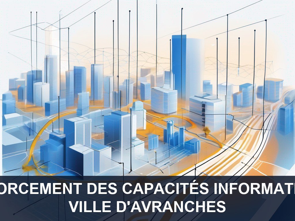 Illustration pour Ville d'Avranches: Renforcement des Capacités Informatiques