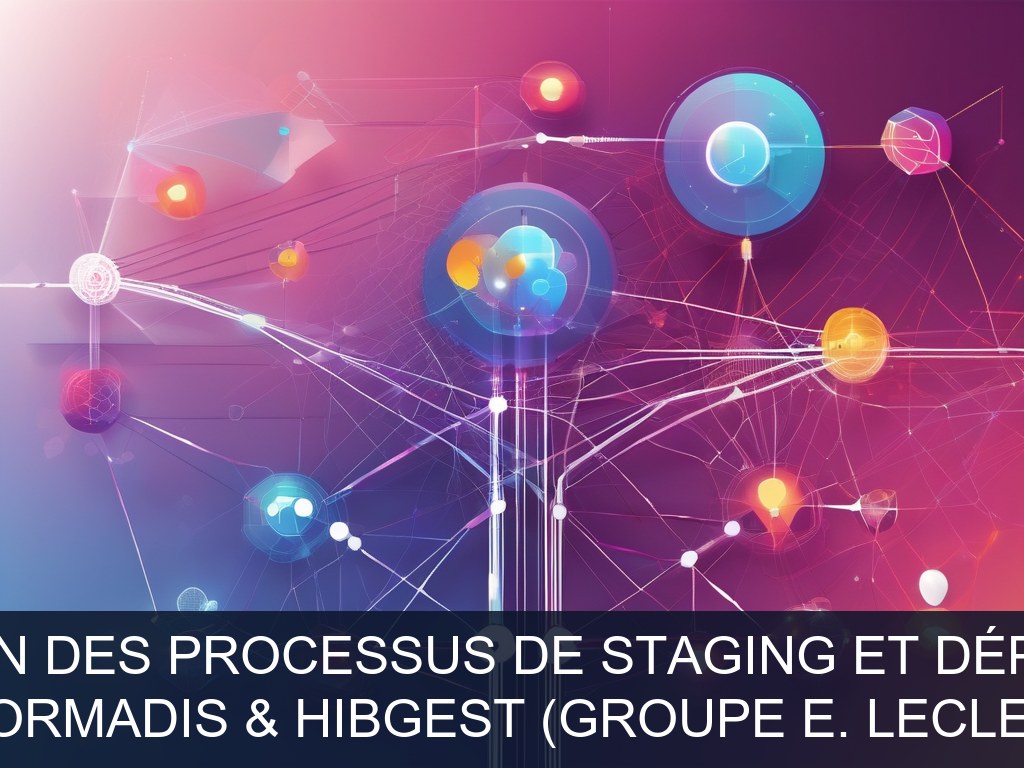 Illustration pour INFORMADIS & HIBGEST (groupe E. LECLERC): Optimisation des processus de staging et déploiement IT (Potentiel à Court Terme)