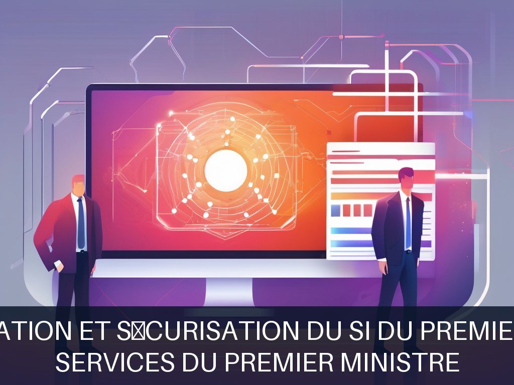 Illustration pour Services du Premier ministre: Modernisation et sécurisation du SI du Premier ministre (Opportunité Urgente)