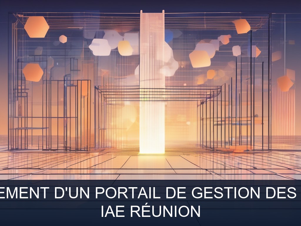 Illustration pour IAE Réunion: Développement d'un portail de gestion des relations (Potentiel à Court Terme)
